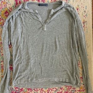 Grey soft light long sleeve